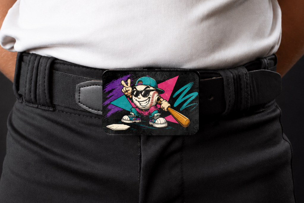 Retro Baseball: MTAG Buckle