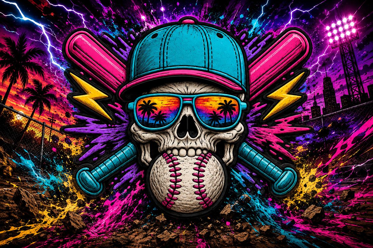 Neon Chaos: MTAG Buckle